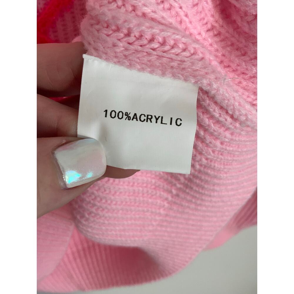 Queen of Sparkles Merry & Bright Ribbed Sweater size medium - Picture 3 of 6